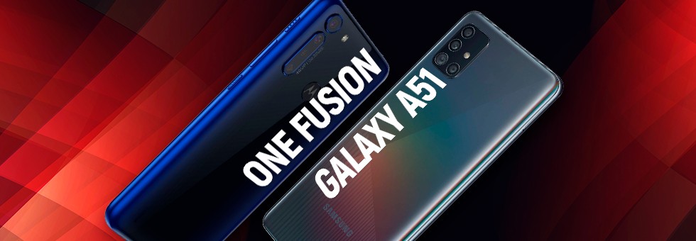 One Fusion vs Galaxy A51: Qual é o melhor intermediário, Motorola ou Samsung?  |  Comparativo