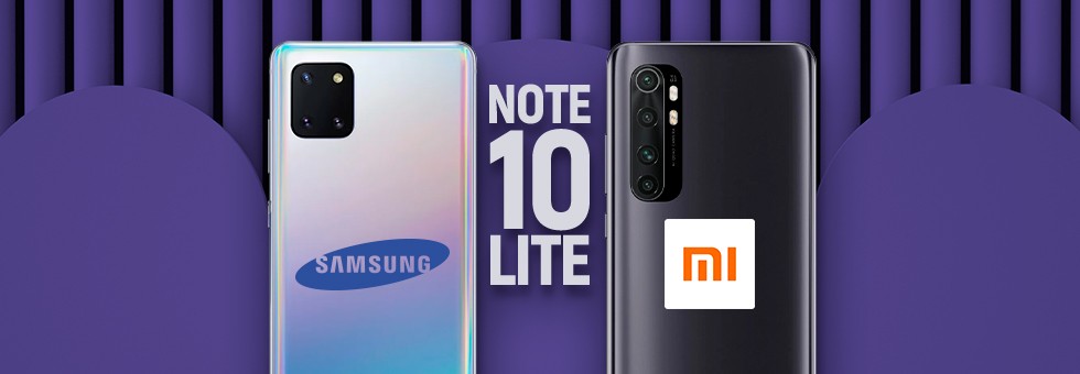 Mi Note 10 Lite vs Galaxy Note 10 Lite: Xiaomi é melhor que Samsung?  |  Comparativo