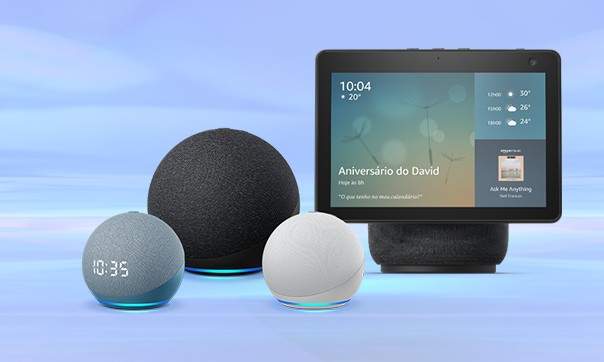 Amazon anuncia globalmente nova família Echo e atualiza linha Fire