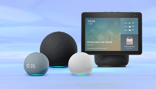 anuncia Echo Dot de 5ª geração com melhoria nos graves