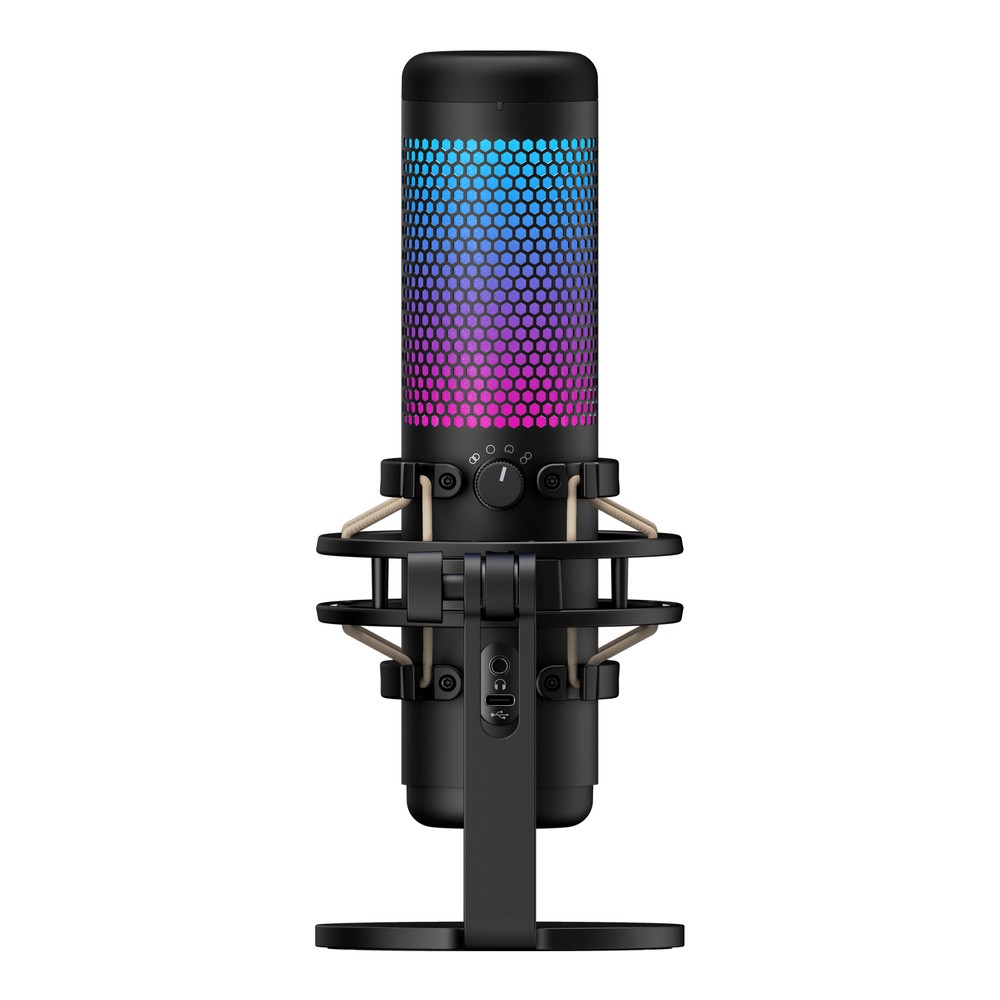 HyperX anuncia microfone QuadCast S com efeitos RGB no Brasil