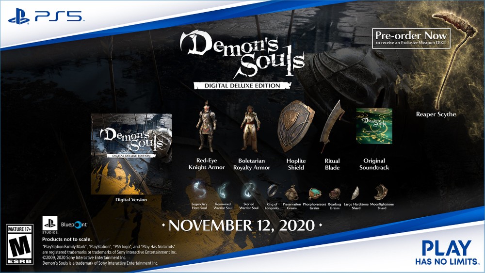 Remake de Demon's Souls tem gameplay revelado