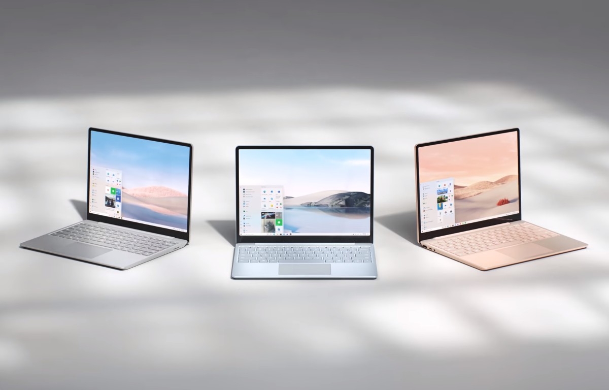 Microsoft apresenta Laptop Go, Surface Pro X atualizado e novos