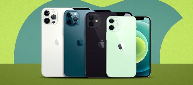 Todos os quatro modelos de iPhone 12 vazam exibindo design completo e novas  cores 