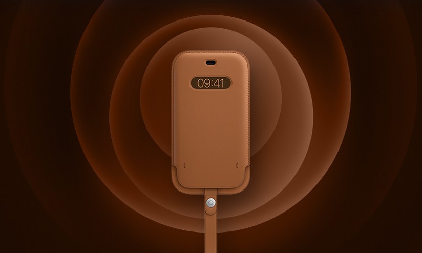Capa em Pele Apple com Magsafe para Apple iPhone 12 Pro Max - Azul Báltico  - Capa Telemóvel - Compra na
