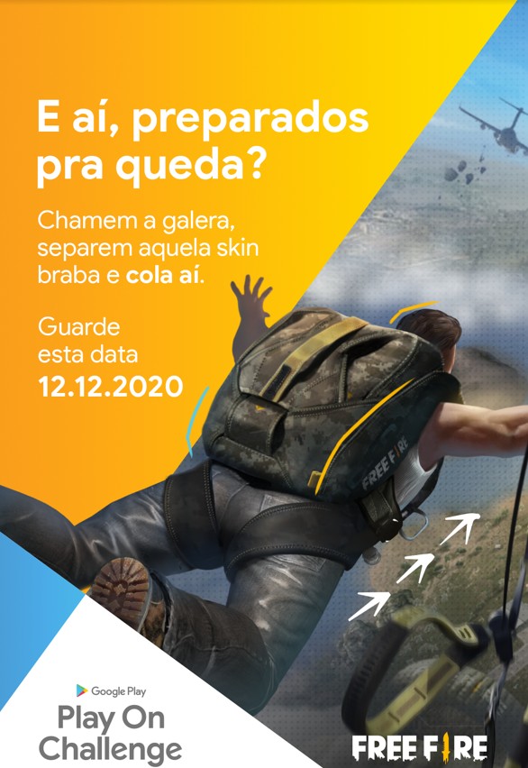Play On Challenge! Google traz para Brasil seu torneio de e-sports com Free  Fire 