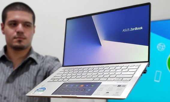 【Screenpad搭載】ZenBook 14 UX434 8GB SSD512 Notebook ASUS ZenBook 14 UX434FAC-A6340T - CORE I7 / 8 GB