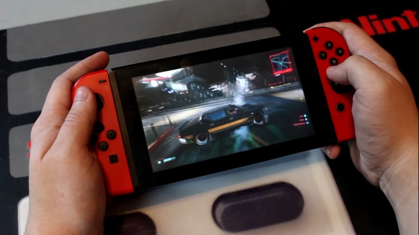 Nintendo Switch com Android 10 permite jogar Cyberpunk 2077 via Steam