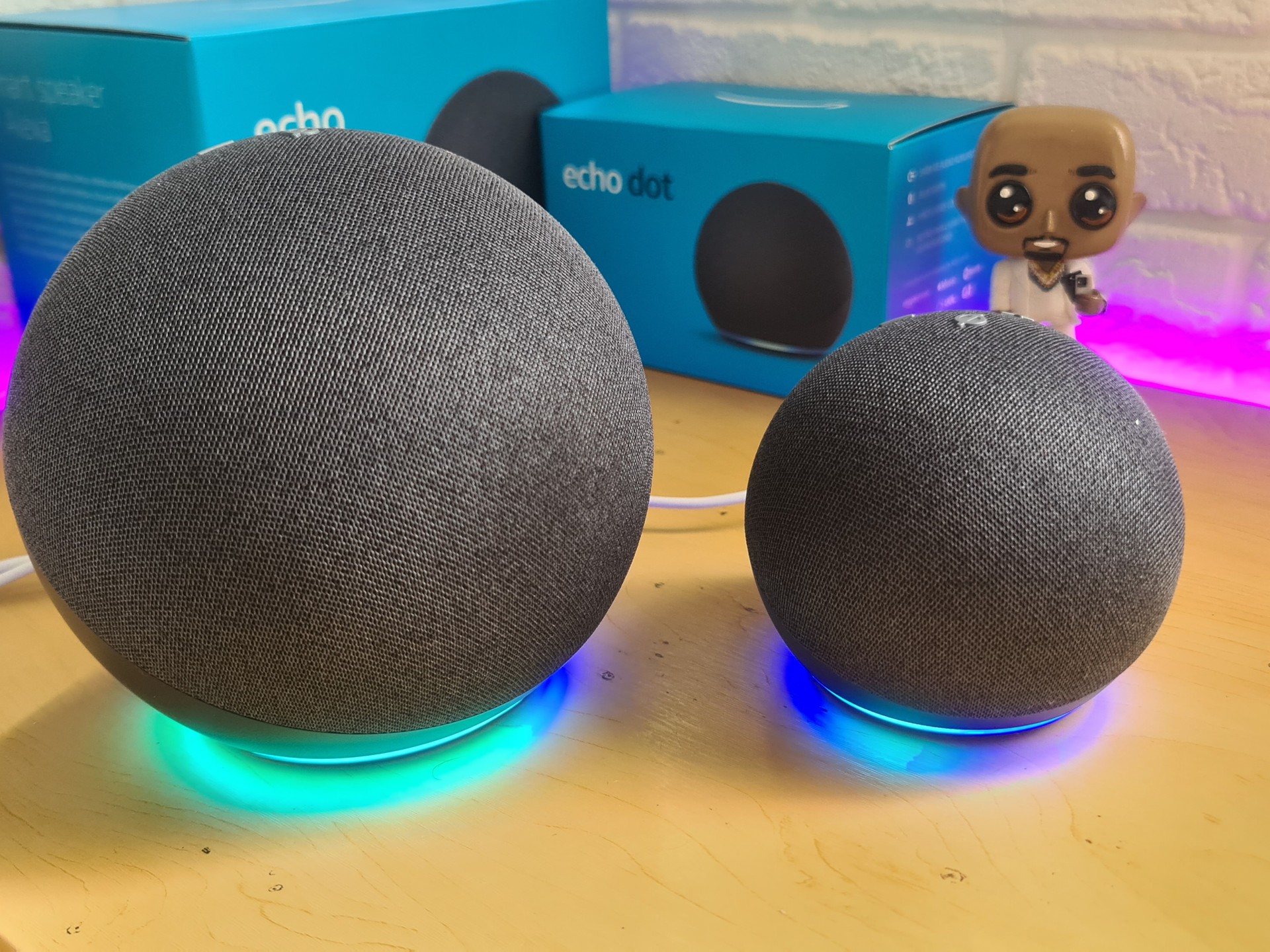 Echo e Echo Dot 4ª geração: novo design é a única mudança
