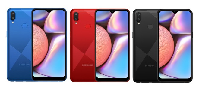 Galaxy A10s (2021) vaza em imagens oficiais com pequenas mudanças de design  