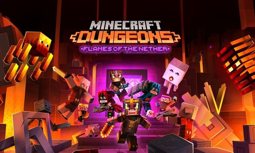 Minecraft Dungeons: Chamas do Nether