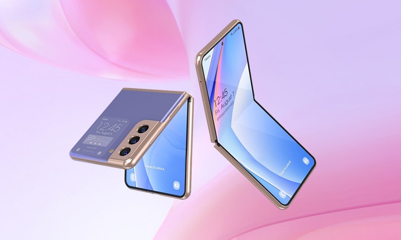 Galaxy Z Flip 3: patente da Samsung indica câmera selfie dupla no