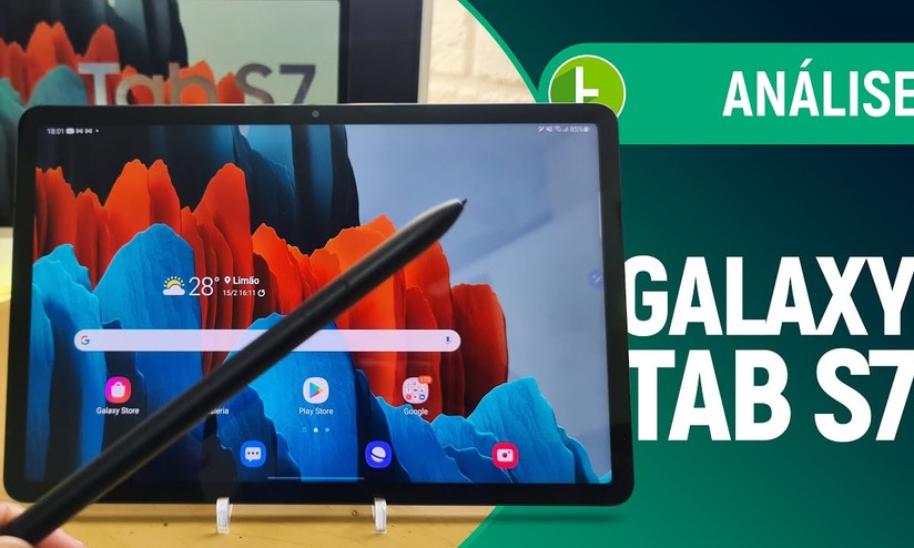 Galaxy Tab S7: o melhor tablet Android passa longe de caber no