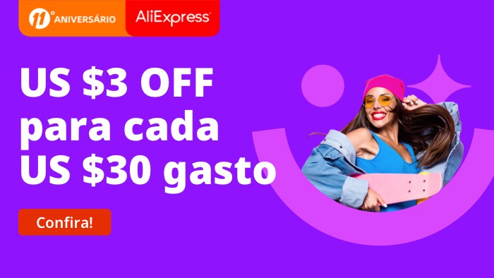 Agora no Brasil! AliExpress abre plataforma de vendas online para