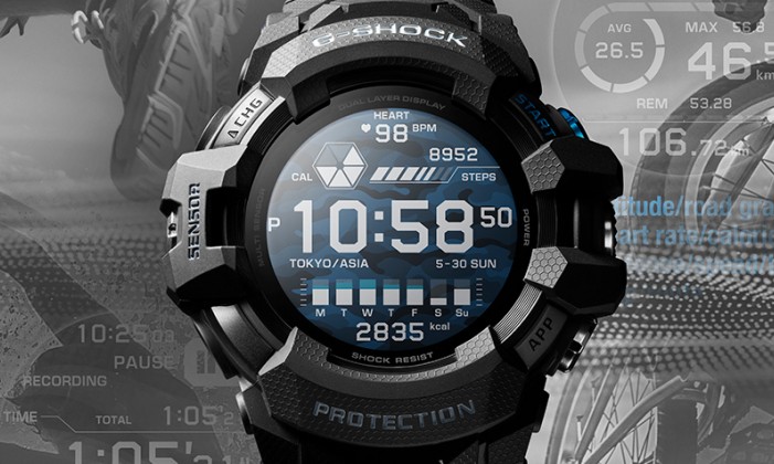 て*り様 CASIO G-SHOCK G-SQUAD PRO GSW-H1000 G-SQUAD PRO GSW-H1000: Casio estreia o primeiro modelo G-SHOCK com