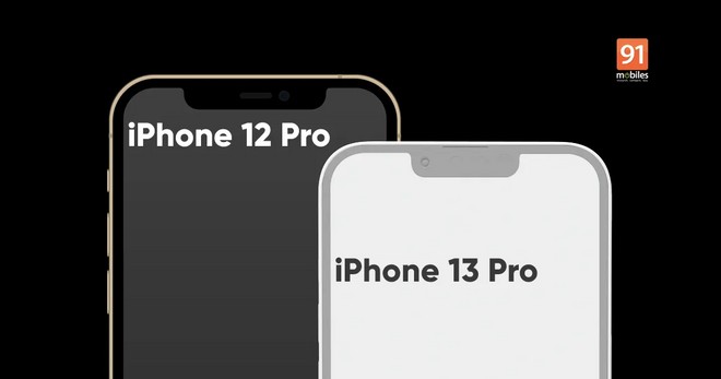 Iphone 13 Pro Aparece Em Imagens Renderizadas Que Mostra Notch Reduzido Tudocelular Com