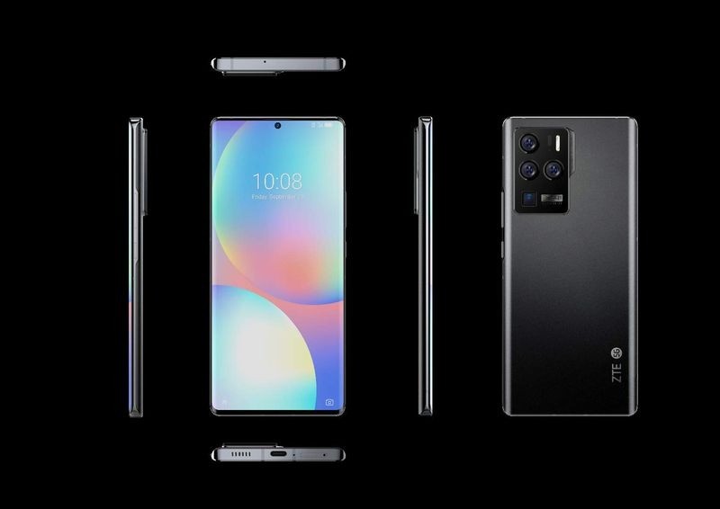 スマートフォン本体 ZTE AXON 30 ultra ZTE Axon 30 Ultra e Pro são lançados com design premium
