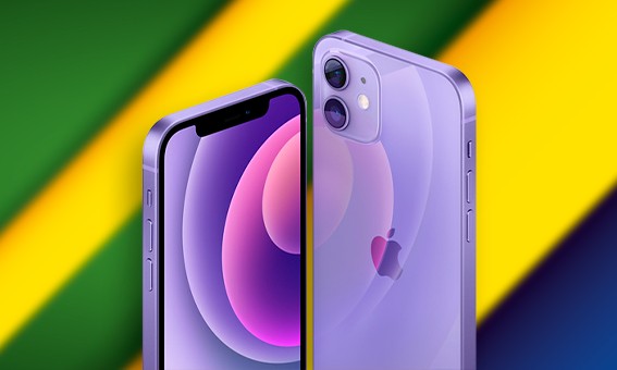 Mais bonito? Apple lança iPhone 12 e 12 Mini na cor roxa no Brasil