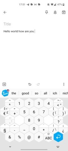 Como escrever rápido no celular com o aplicativo de teclado Typewise