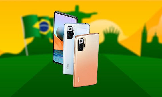 Eles chegaram! Xiaomi lança Redmi Note 10 Pro e 10S no Brasil