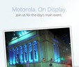 Motorola tamb�m marca evento para o dia 5 de setembro