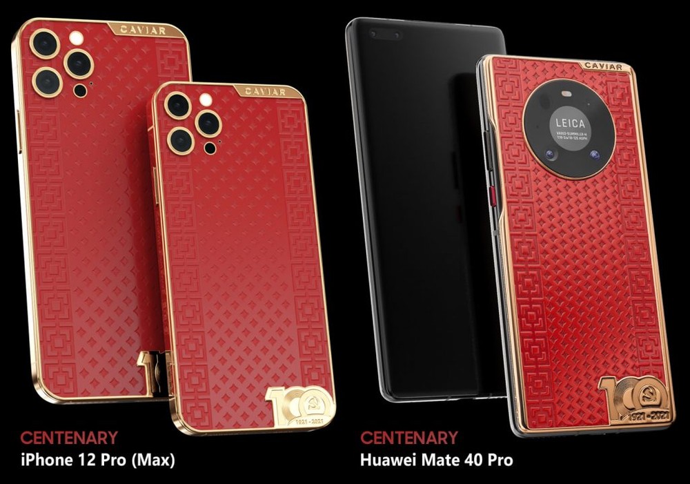 iPhone 12 Pro Max e Mate 40 Pro são customizados em homenagem ao