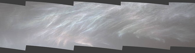 Curiosidad: la sonda de la NASA toma imágenes borrosas de las nubes en Marte