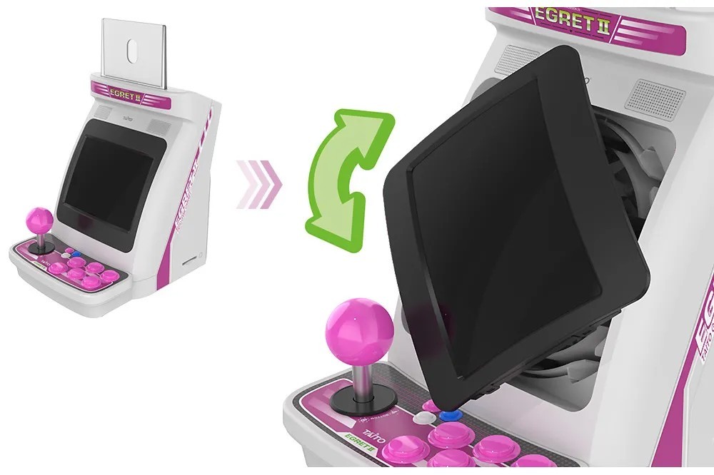 Taito lança o Egret 2 Mini, um gabinete arcade em miniatura que