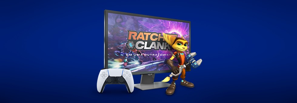 Ratchet & Clank: Uma Dimensão à Parte — Jogos exclusivos para a