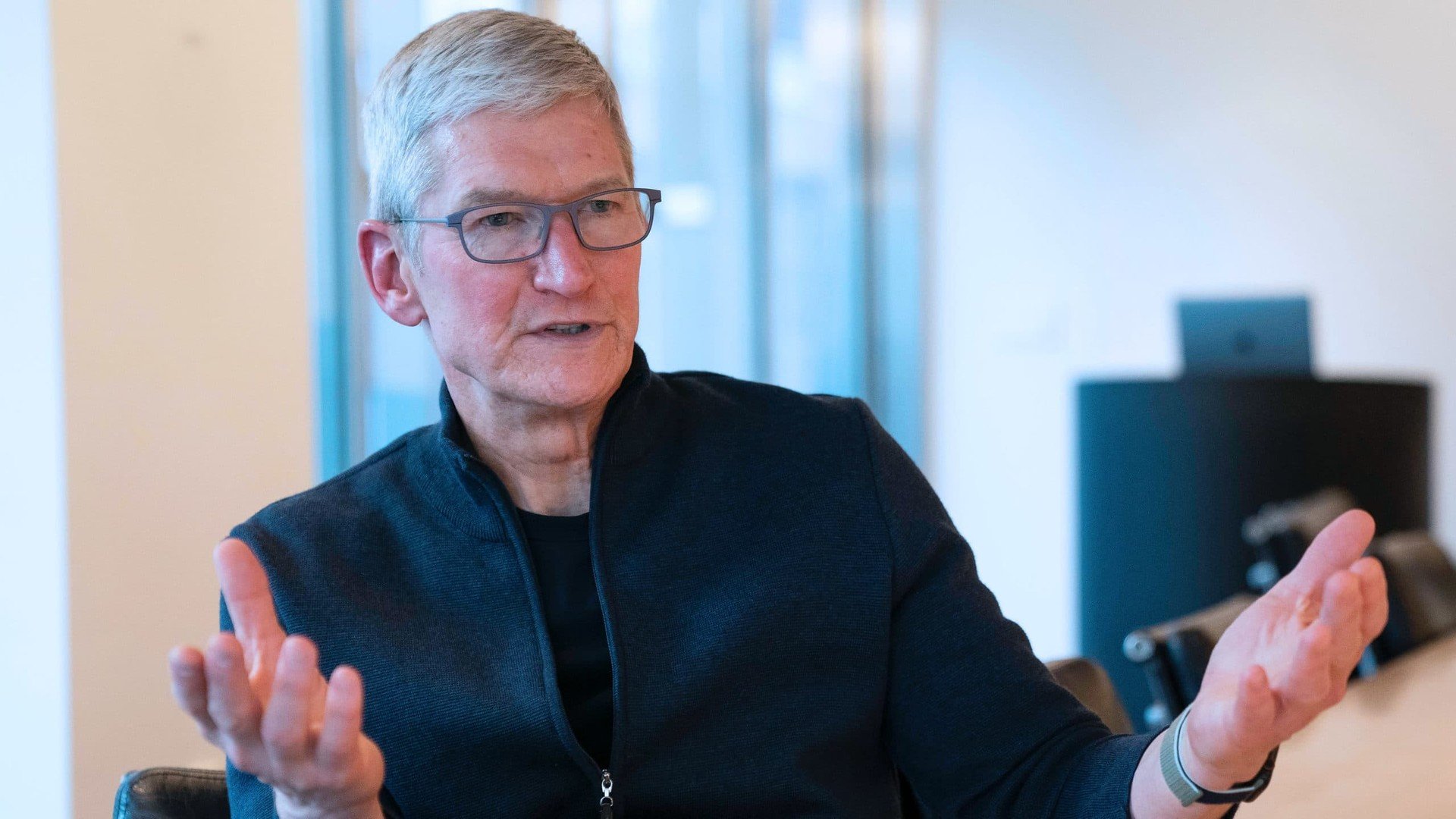 Tim Cook compartilha videoclipe gravado inteiramente com um iPhone