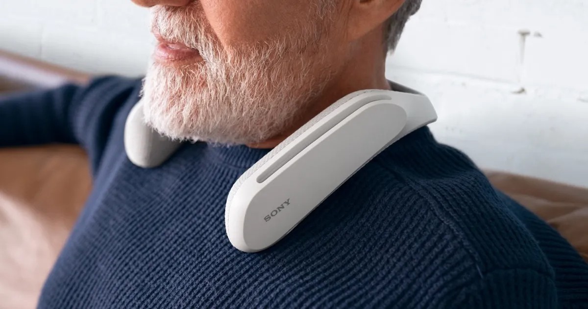 Sony Wireless Neckband Speaker é certificado no FCC e tem design vazado - TudoCelular.com