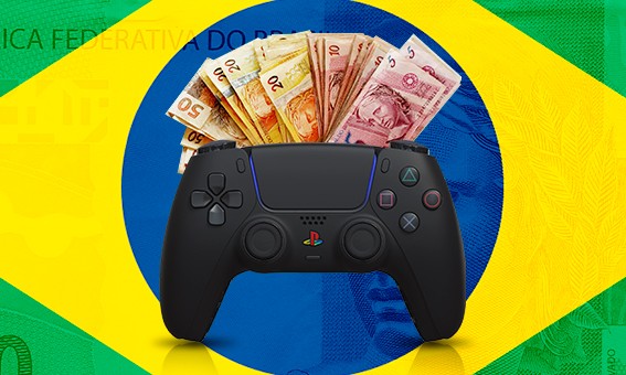 Mais de 60% do preço do PS5 no Brasil é imposto 