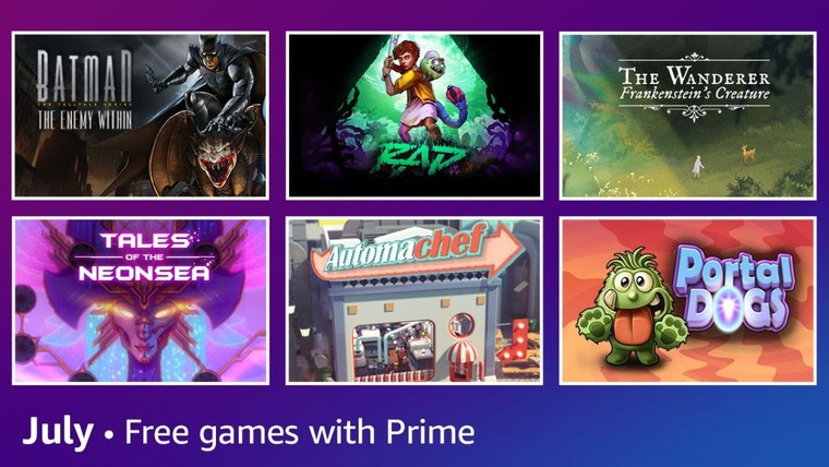Prime Gaming revela jogos grátis de setembro