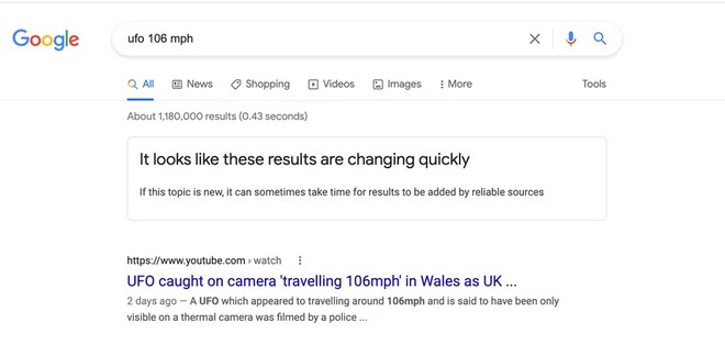 Google irá notificar sobre resultados de pesquisa não confiáveis!