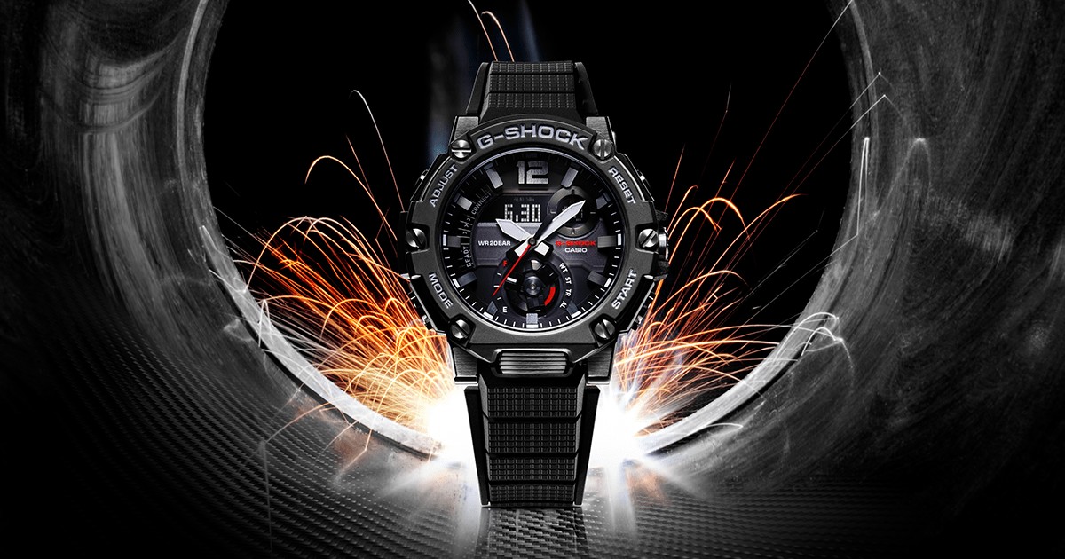 Casio launches GST-B300 watch with carbon core protection technology