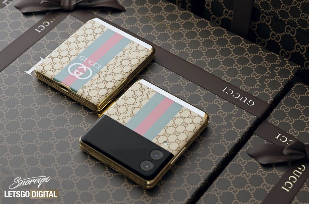 Galaxy Z Flip 3 Louis Vuitton & Thom Browne Edition 