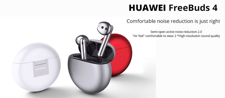 Huawei FreeBuds 4 - TudoCelular.com