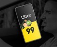 Uber e 99: mudan
