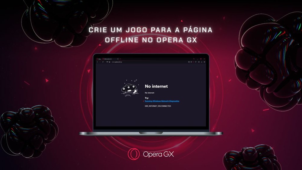 Operius - Jogo Offline - Navegador Opera GX 