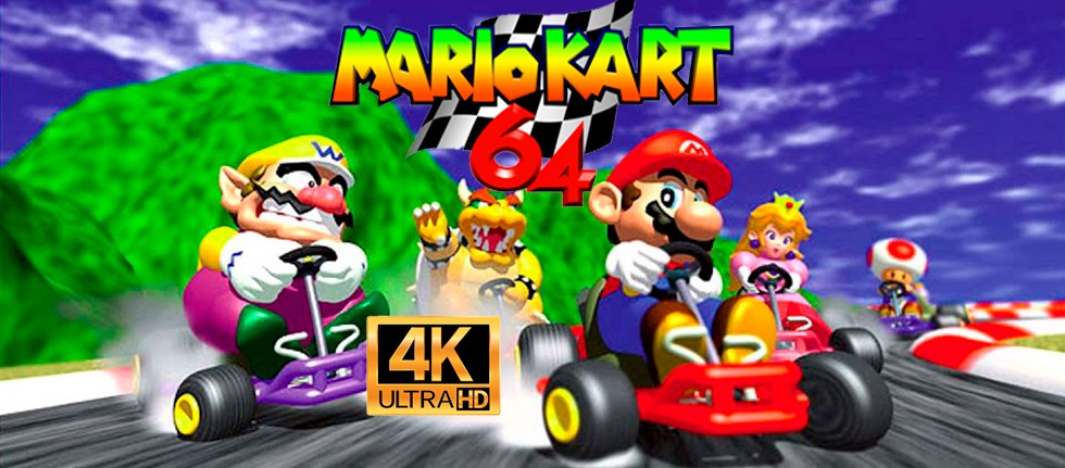 Mario Kart 64 Em 4K! Fã Modifica E Cria Versão Aprimorada Do Jogo.