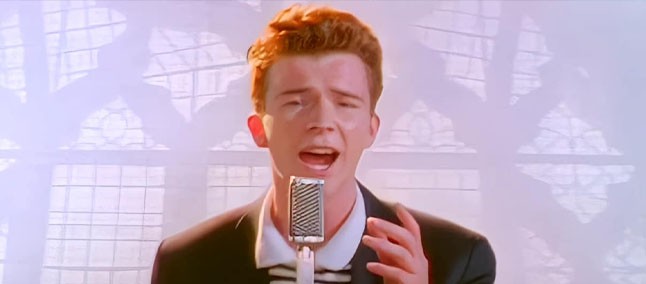 Rickrolling! Clipe ultrapassa 1 bilhão de visualizações no  