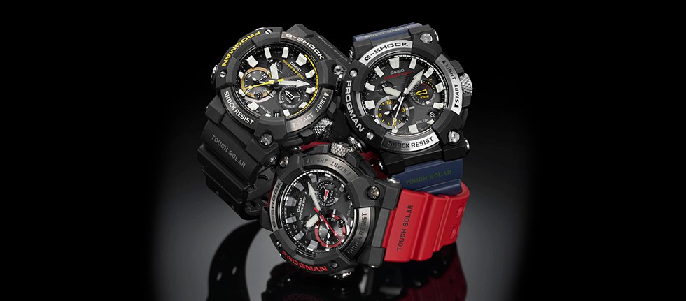Casio anuncia nova linha de relógios G-SHOCK Frogman com