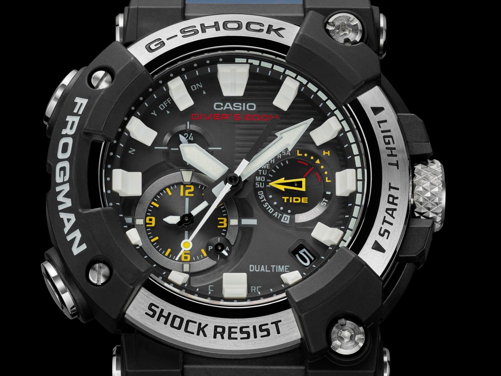 CASIO G-SHOCK FROGMAN ダイバーズ200m MR-G 2025新作 ISO200m潜水用防水性能を備えたダイバーズ仕様