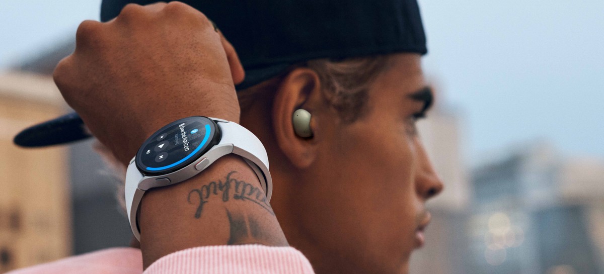 Samsung apresenta famlia de relgios Galaxy Watch 4 e fones de ouvido Galaxy Buds 2