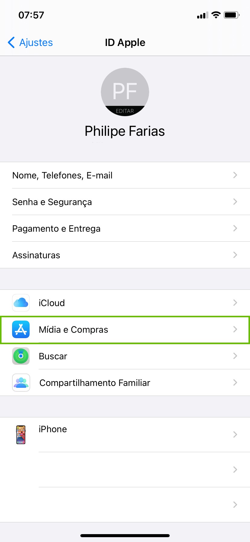 dica] Saiba como descobrir com qual conta você comprou um aplicativo da App  Store »