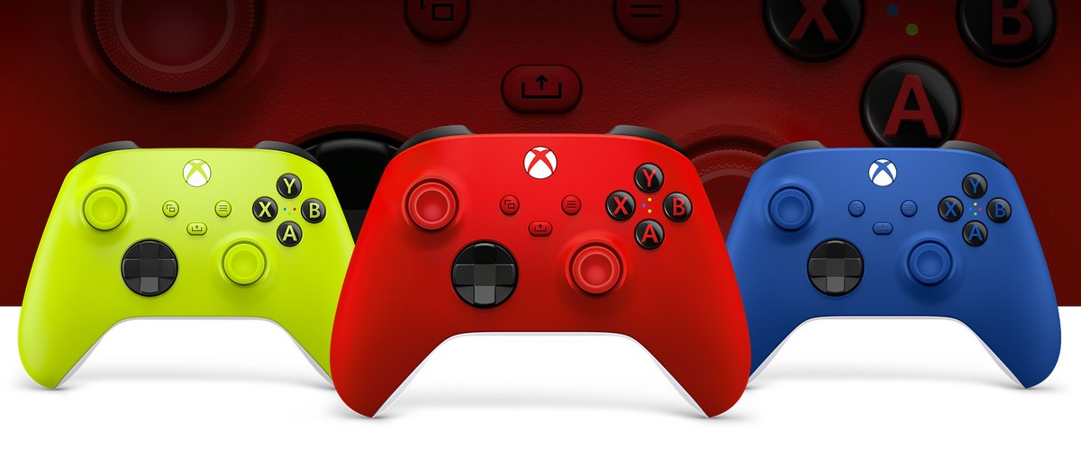 Nova paleta! Controles sem fio do Xbox ganham variadas opes de cores no Brasil