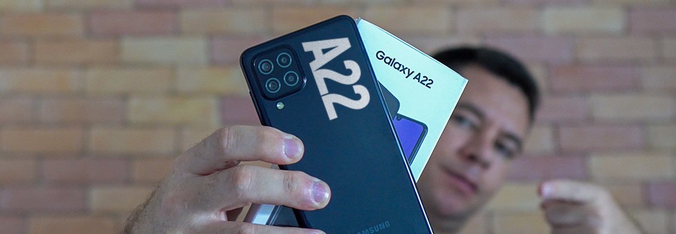 Galaxy A22 tem quase tudo para ser um celular bom e barato | Anlise / Review