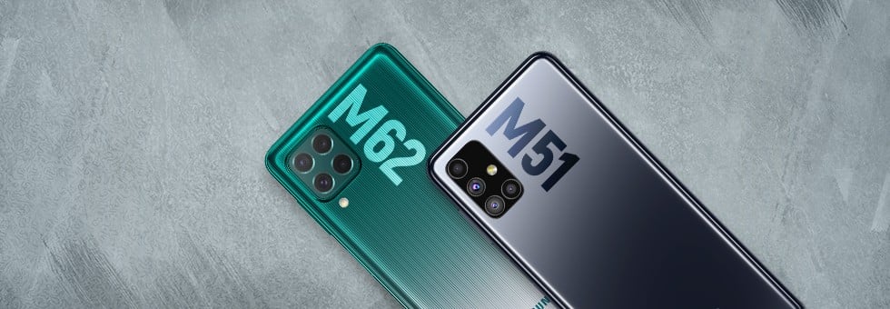 Galaxy M62 vs M51: evoluo em celular intermedirio Samsung foi s na bateria? | Comparativo