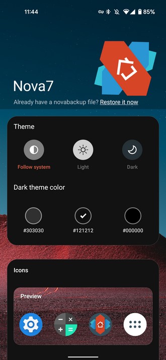 Lanzamiento de la versión estable de Nova Launcher 7 en Google Play Store con un nuevo diseño