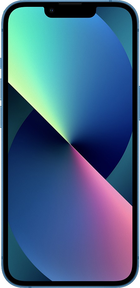 iPhone ノーブランド チュニック フリー 寒色系 大きなドット柄
